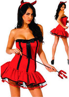 Devil Chemise Set