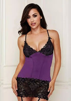 2 Piece Lace Chemise & G-string Set - JUST IN!