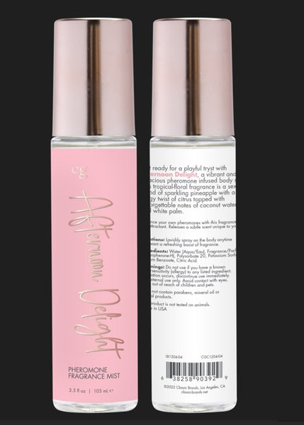 CG ROLL ON PHEROMONE SPRAY MIST - AFTERNOON DELIGHT - NEW!