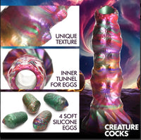 Larva Silicone Ovipositor Dildo with Eggs - NEW !