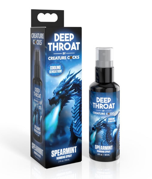 Deep Throat Spearmint Numbing Spray  - JUST IN!