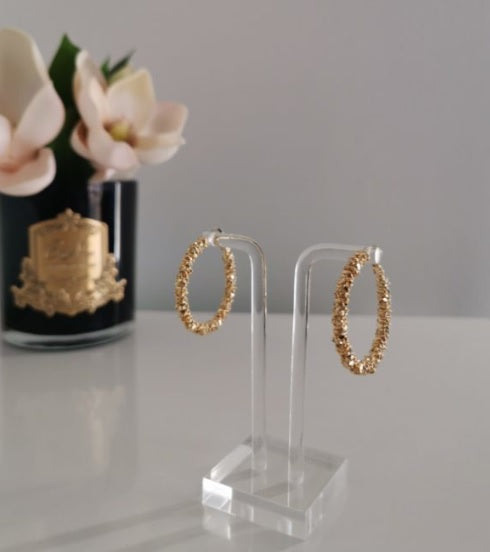 Ethiopian Gold Spiral Hoops - JUST IN!