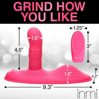 Spin n' Grind Rotating and Vibrating Silicone Sex Grinder - JUST ARRIVED!