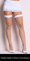 Thigh High WHITE Stockings - JUST IN!