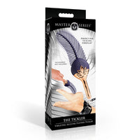 The Tickler - Feather Vibrating Silicone Tickler  - JUST IN!