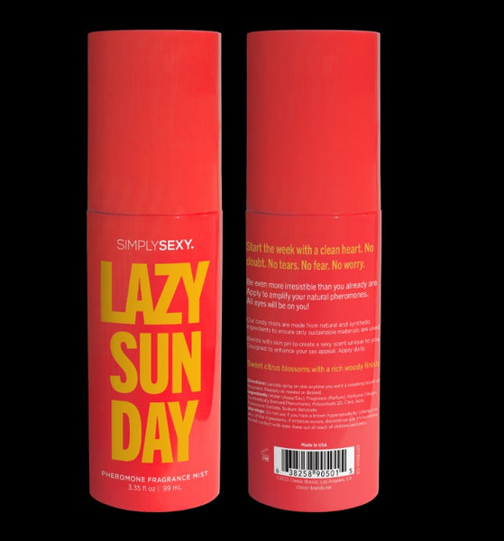 Simply Sexy – "Lazy Sunday" Pheromone Fragrance Body Mist