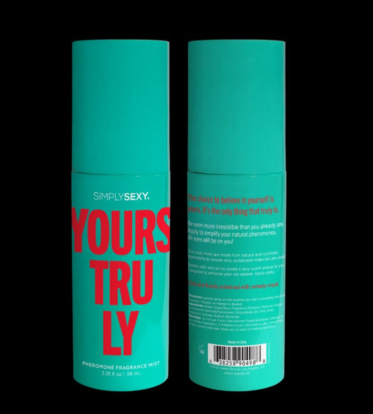 Simply Sexy – "Yours Truly" Pheromone Fragrance Body Mist