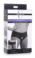 Lace Envy Black Crotchless Panty Harness SIZE S/M - JUST ARRIVED !