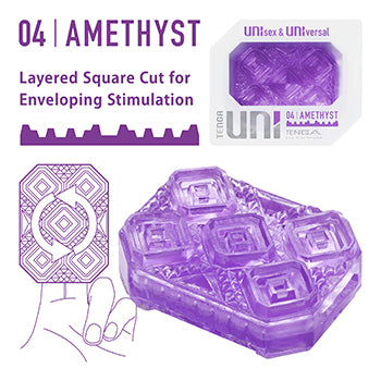 Tenga - Uni Amethyst Sleeve - JUST IN!