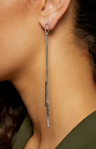 Thin Shoulder Drop Earrings