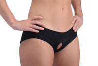 Lace Envy Black Crotchless Panty Harness SIZE S/M - JUST ARRIVED !