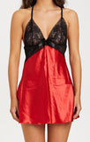 LADYLUXE - Kaya Satin & Lace Baby Doll - JUST IN!