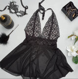 LADYLUXE Havana Bra Set / Layna Baby Doll Combo Gift Set BLACK