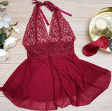 LADYLUXE Havana Bra SET / Layna Baby Doll Combo GIFT BOX - RED - ORDER NOW