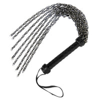 Gunmetal Chain Flogger - JUST IN!