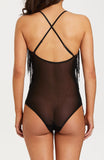 LADYLUXE BLACK Shanghai Nights Bodysuit 2 PIECE Set - IT ARRIVED!