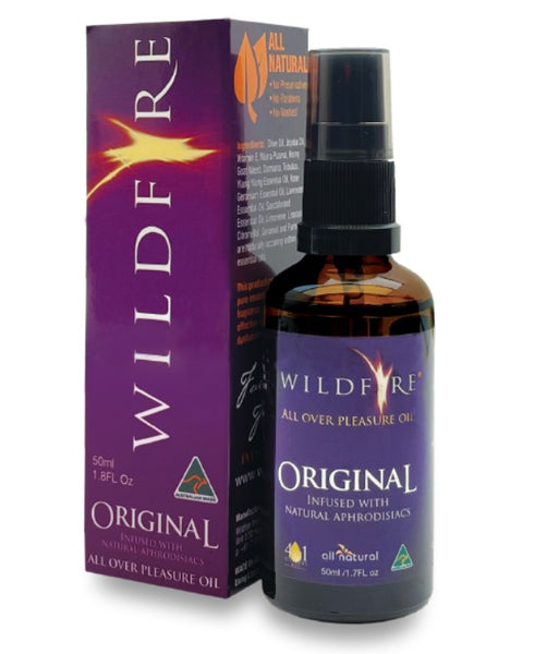 Wildfire 4 in 1 All Over Pleasure Oil - Original 50ml - JUST IN!