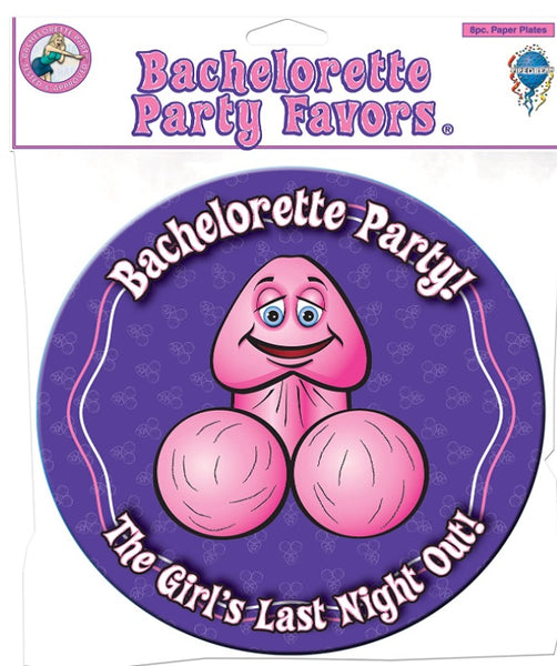 Bachelorette Party Pecker Paper Plates- NEW ARRIVED!