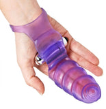 Double finger banger vibrating g -spot glove - 6.2 INCH - JUST ARRIVED!!!