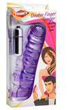 Double finger banger vibrating g -spot glove - 6.2 INCH - JUST ARRIVED!!!