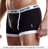 Hustler - Elastic White Trunks - NEW!