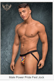 Pride Fest Jock Underwear Rainbow Herringbone NEW!