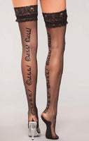 Thigh High - OOH LA LA Design Stockings - JUST IN!