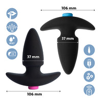 FUNKYBUTTS Remote Control Butt Plug Set for Couples - NEW ARRIVED!