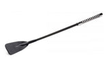 Short Leather Riding Crop with Rhinestone Handle - NEW!