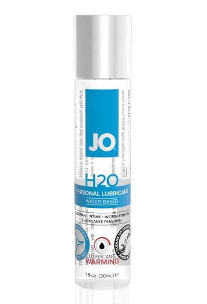 JO H2O Water Based Lubricant Warming 30MLS -JUST IN!