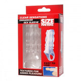 Clear Sensations Enhancer - Sex Sleeve  NEW!