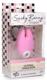 SHEGASM BUNNY Sucky Silicone Clitoral Stimulator - Pink - JUST IN - HIGH DEMAND!